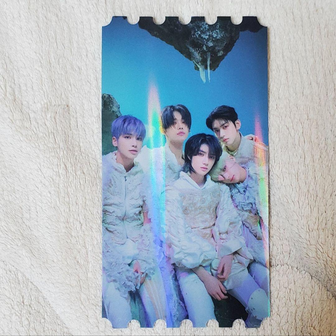 TXT リミテッドカード メンバー全員直筆サイン入り FREEZE