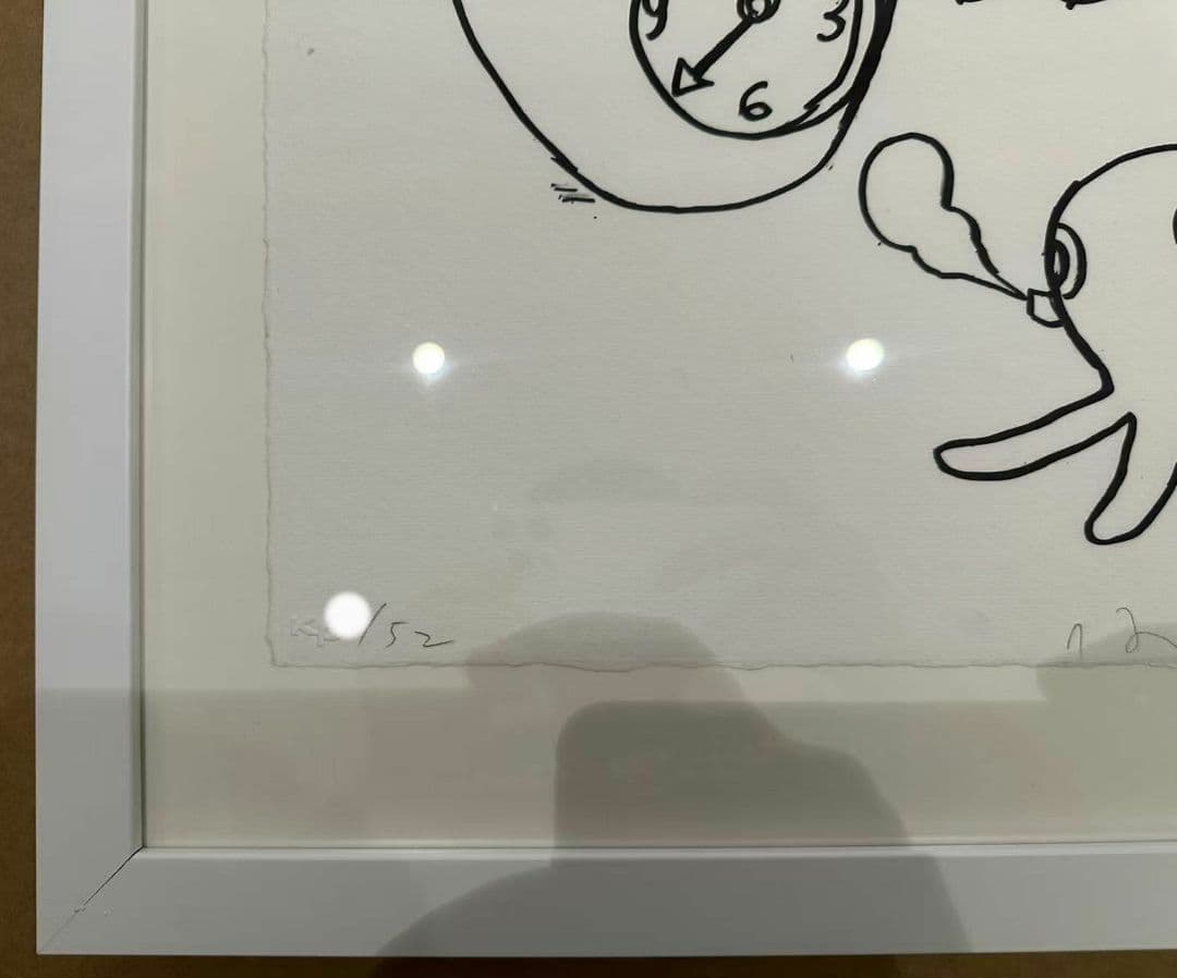 奈良美智　版画　Time Goes On