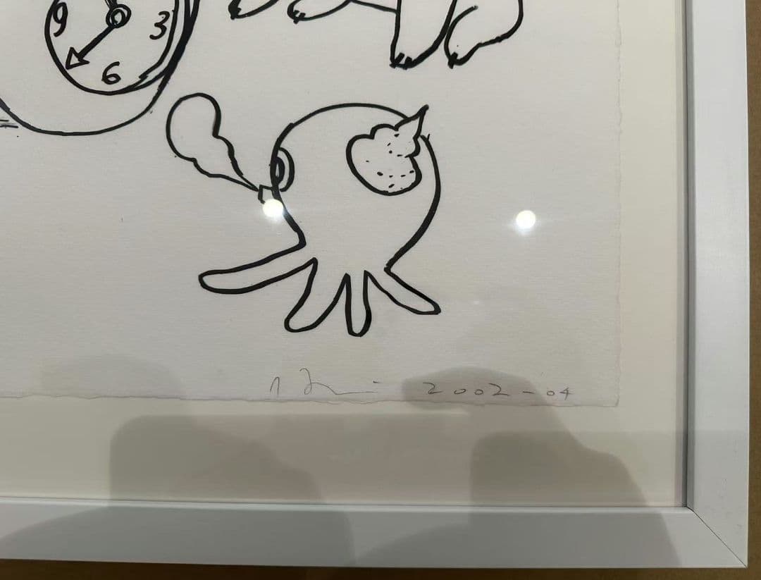 奈良美智　版画　Time Goes On