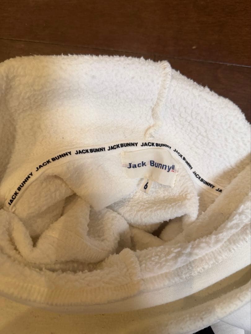 jackbunny パーカー　裏起毛　XL