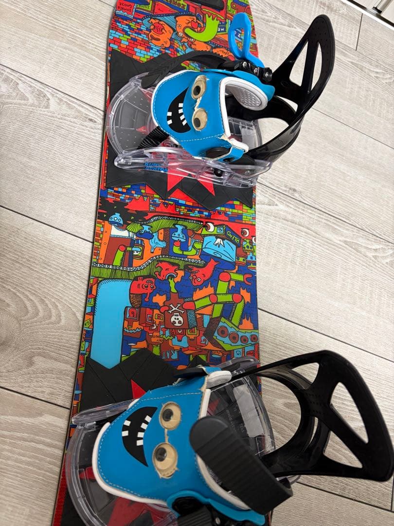 ★BURTON★90cm★子供用★ビンディング付き★