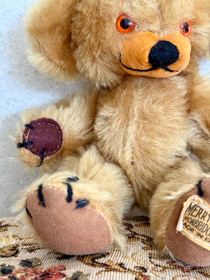希少　イギリス　ビンテージ　チーキー　ぬいぐるみ　テディベア　メリーソート