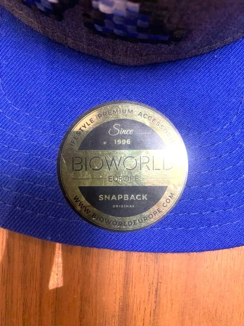 ロックマン MEGAMAN キャップ 刺繍 ドット 未使用 タグ付き