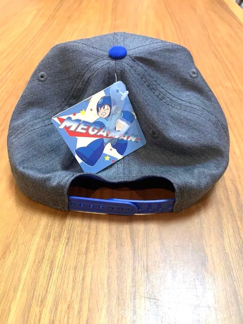 ロックマン MEGAMAN キャップ 刺繍 ドット 未使用 タグ付き
