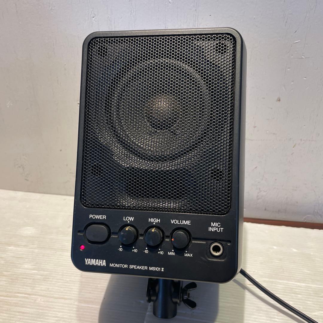 YAMAHA モニタースピーカーMS101Ⅱ 2セット　BMS-10A取付金具付