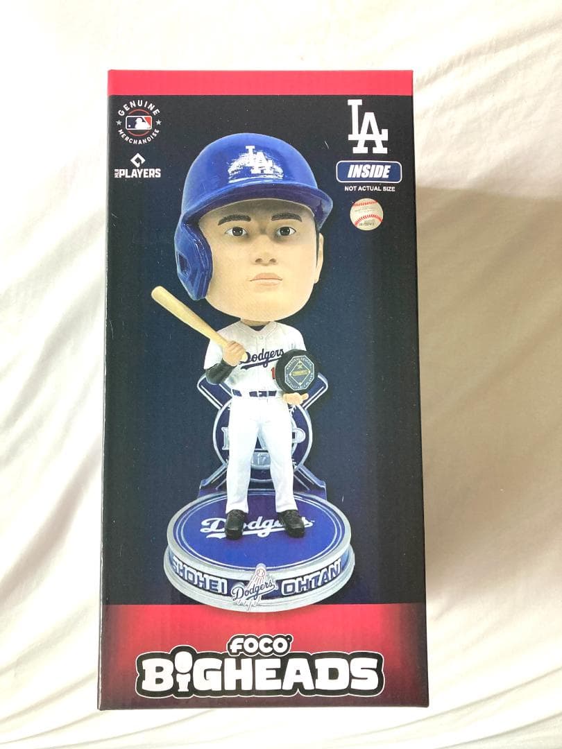【664体限定】大谷翔平 2024MVP記念バブルヘッド LAドジャース23cm