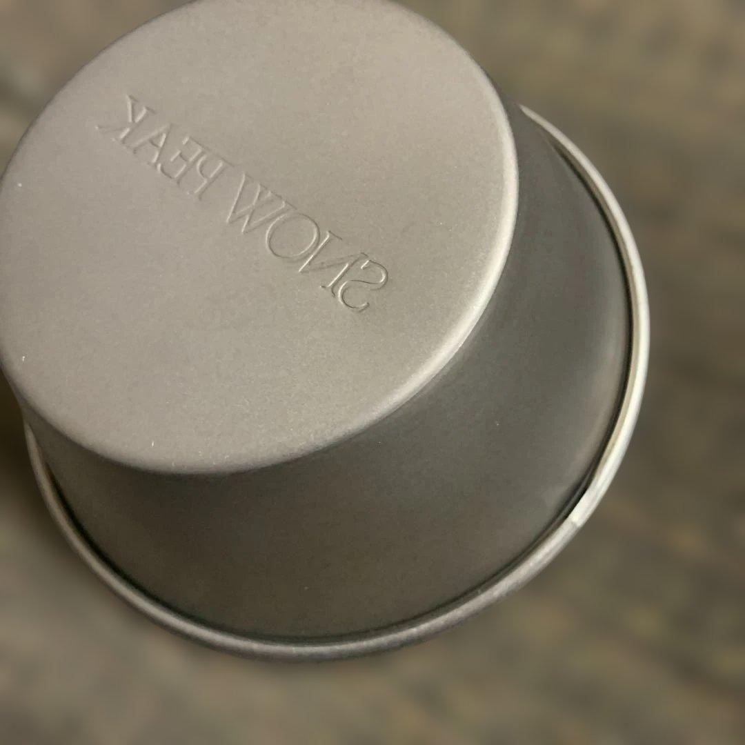 スノーピーク　チタンシェラカップ　旧ロゴ　大文字　ヤマコウ　廃盤品