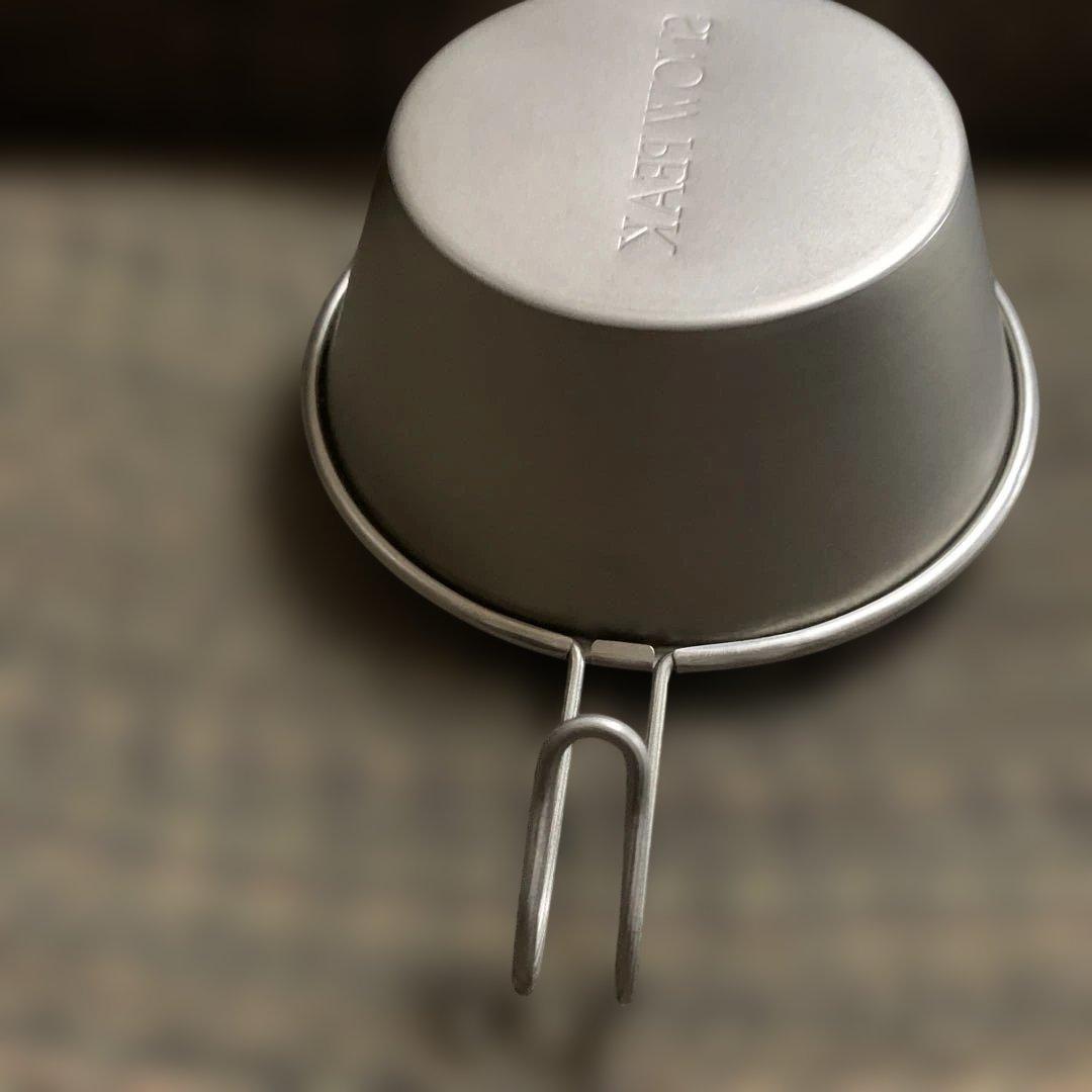 スノーピーク　チタンシェラカップ　旧ロゴ　大文字　ヤマコウ　廃盤品