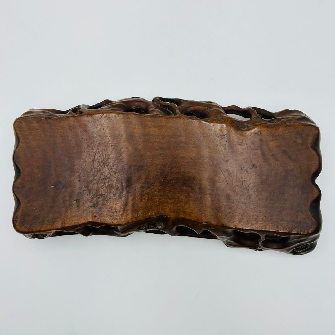 【唐木花台　煎茶台　飾台　盆栽台　香炉台】茶道具　華道具　香道具　アンティーク