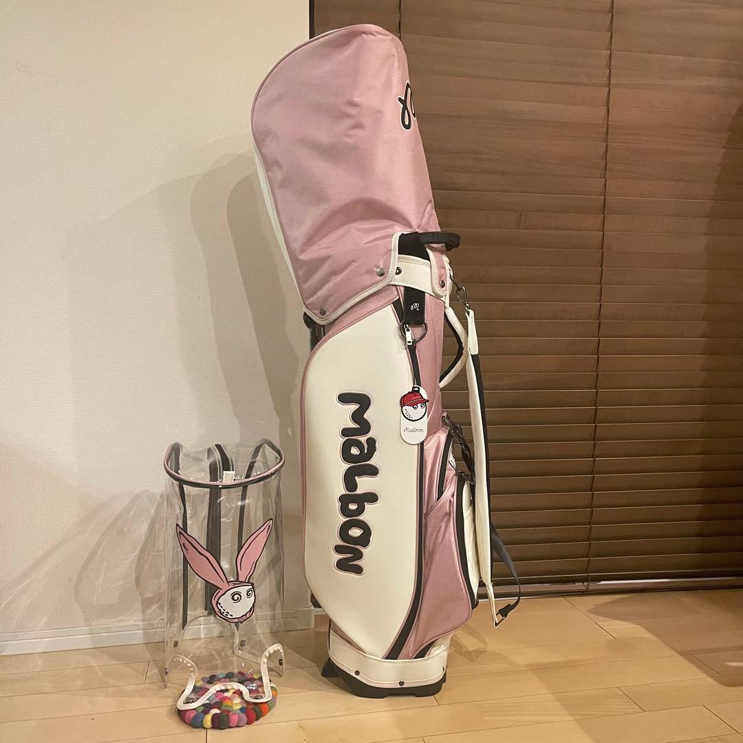 な*こ様 【即発送】MALBON マルボンゴルフ キャディバッグ ゴルフバッグ