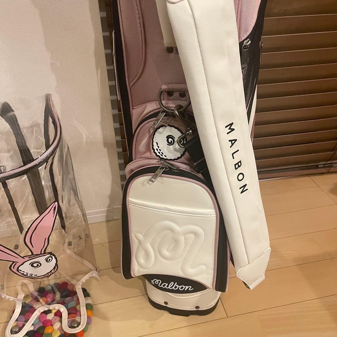な*こ様 【即発送】MALBON マルボンゴルフ キャディバッグ ゴルフバッグ