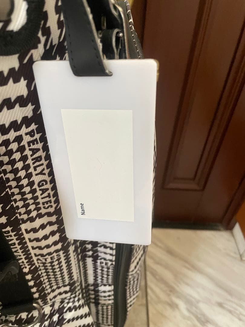 PEARLY GATES チェック柄 キャディバッグ ヘッドカバーセット