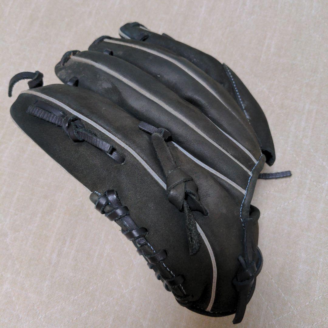アシックス ブラックス ヌバック 軟式 ピッチャー用 グローブ 野球