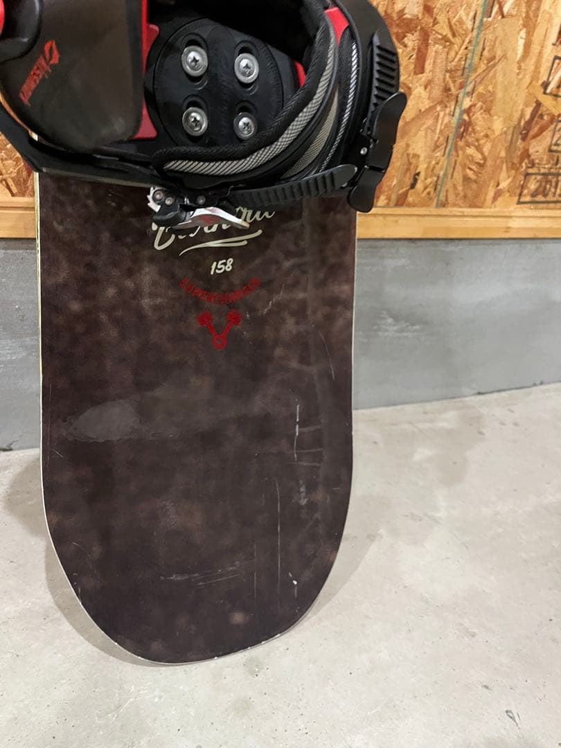 RIDE BURNOUT 158㎝　ビンディングセット 美品　即日発送可能