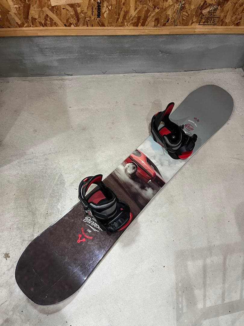RIDE BURNOUT 158㎝　ビンディングセット 美品　即日発送可能