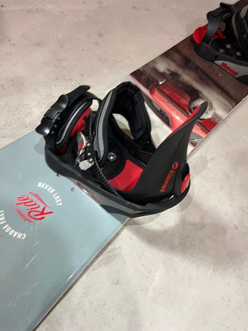 RIDE BURNOUT 158㎝　ビンディングセット 美品　即日発送可能