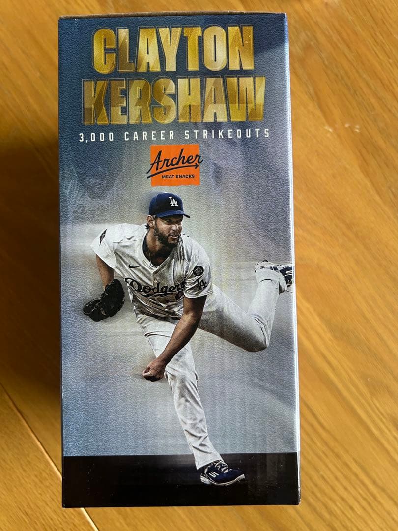 クレイトン・カーショウ ボブルヘッド 2000奪三振記念①