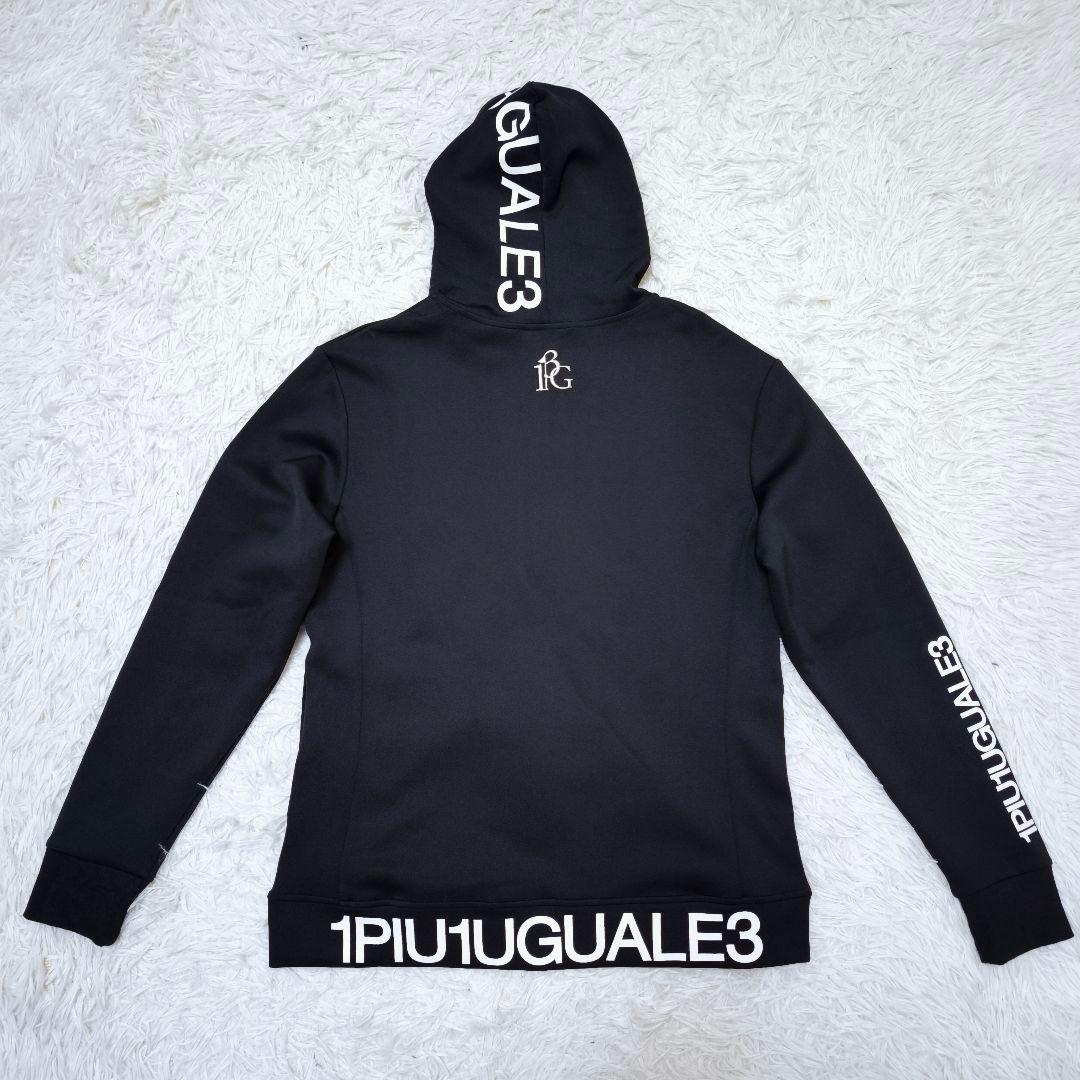 未使用級 1PIU1UGUALE3 GOLF ストレッチジャージセットアップⅤ黒