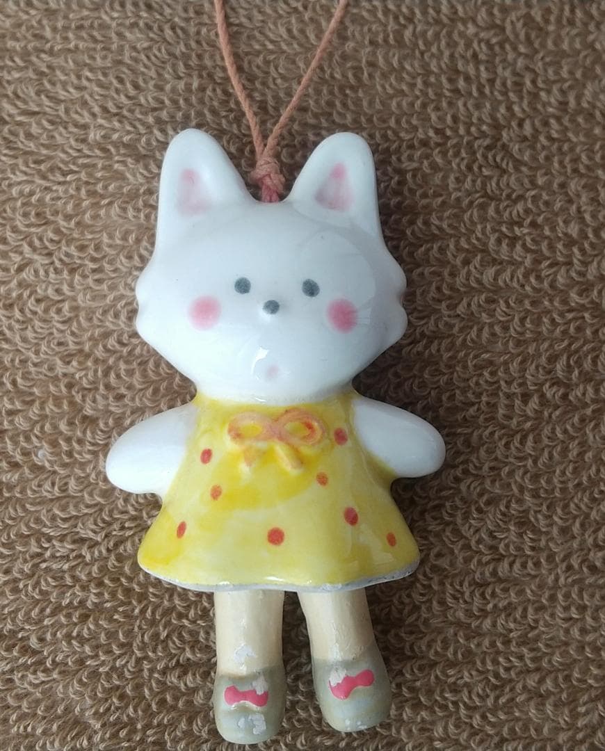 サンリオ　パピーラブ　陶器　人形　マスコット　レトロ