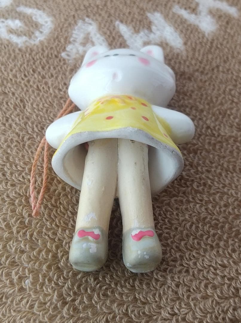サンリオ　パピーラブ　陶器　人形　マスコット　レトロ