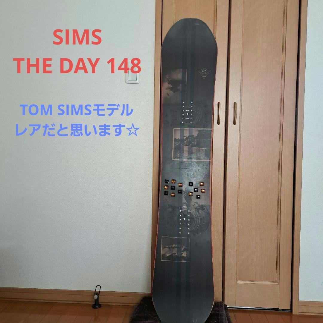 スノーボード【SIMS】148cm　ダブルキャンバー