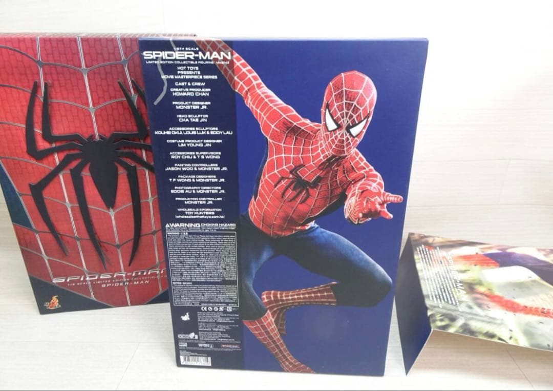 スパイダーマン3ムービー・マスターピース 1/6 フィギュアジャンク扱い