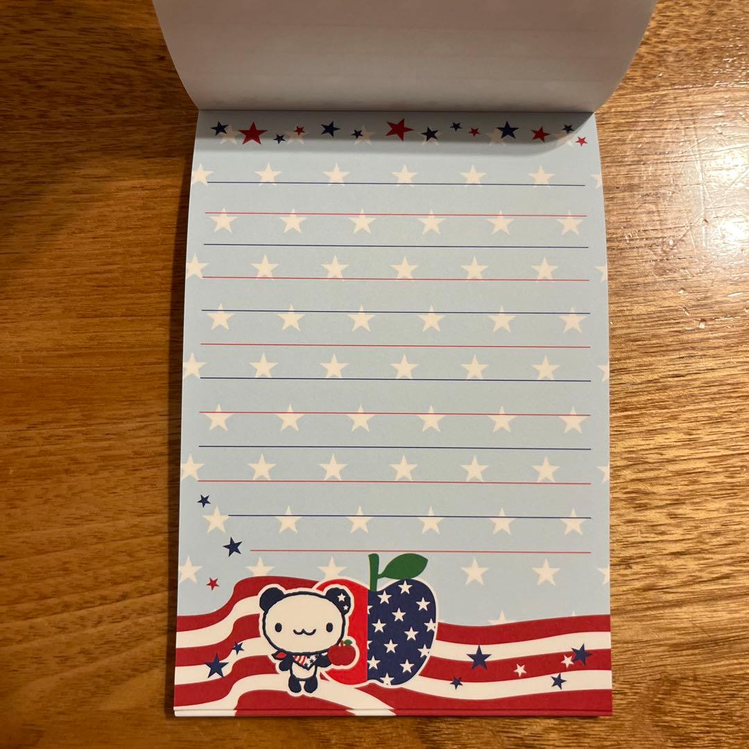 平成レトロ　メモ帳　サンエックス　Star Cutie パンダ　2001年