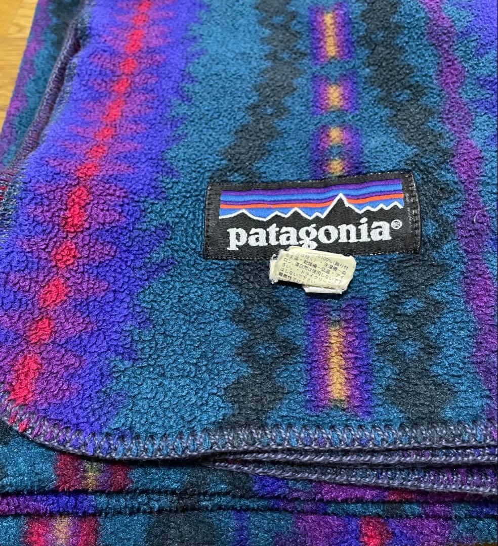 Patagonia フリース ブランケット 90s シンチラフリースパタゴニア