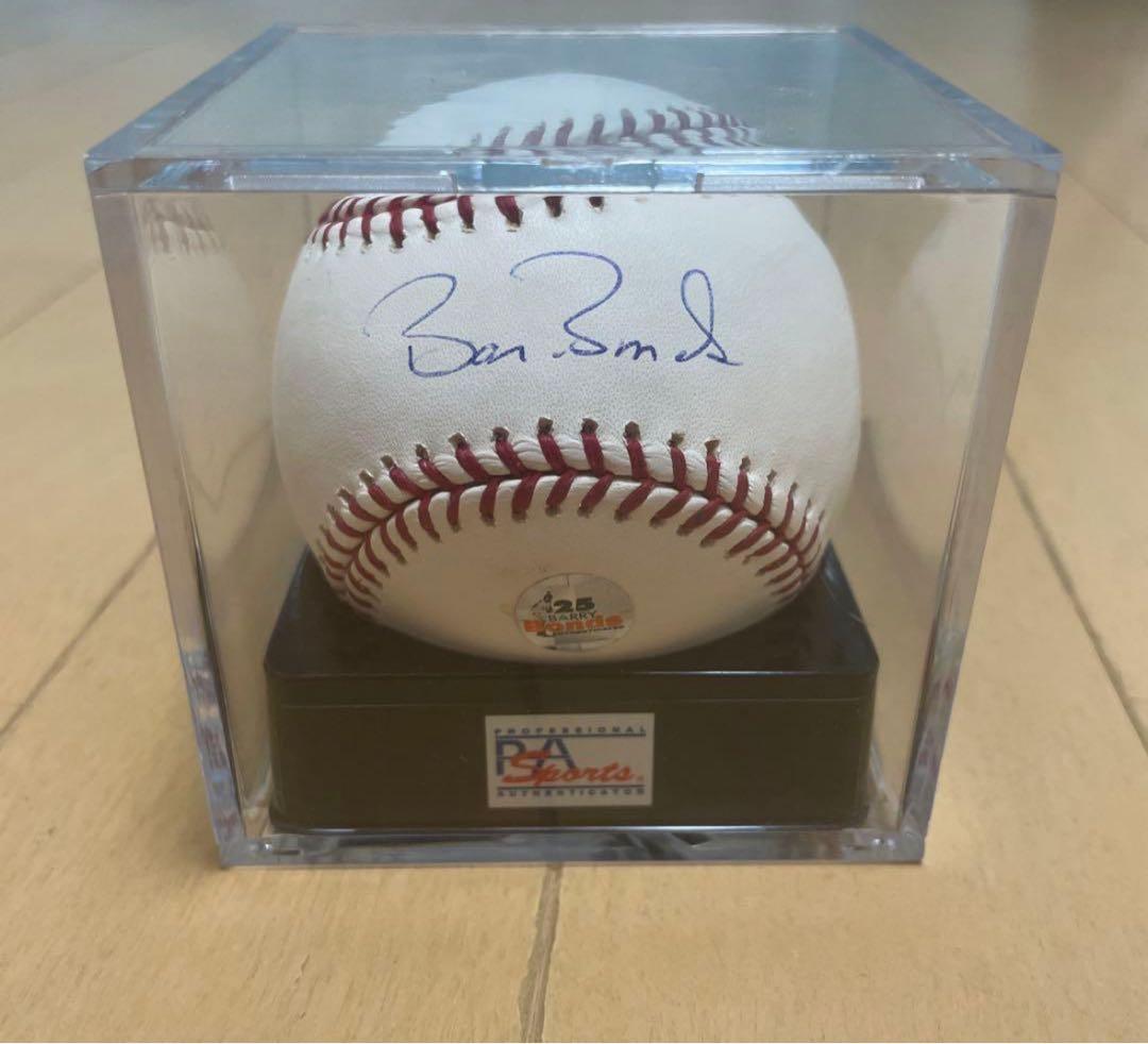 超貴重!! BONDS ボンズ 直筆サインボール鑑定証明書付