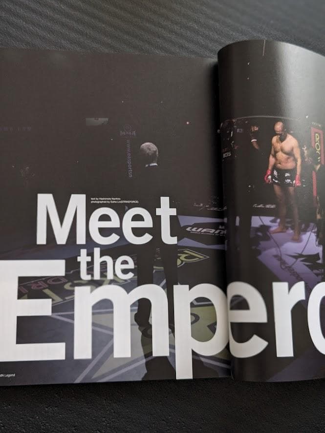 PRIDE ヒョードル HAOフィギア＋特集ムック本3冊＋チラシ3枚