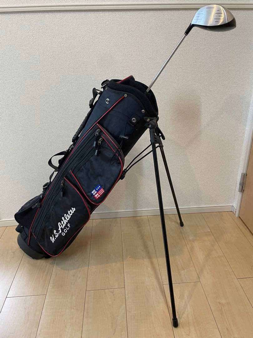 U.S. Athletes キャディバッグ 黒