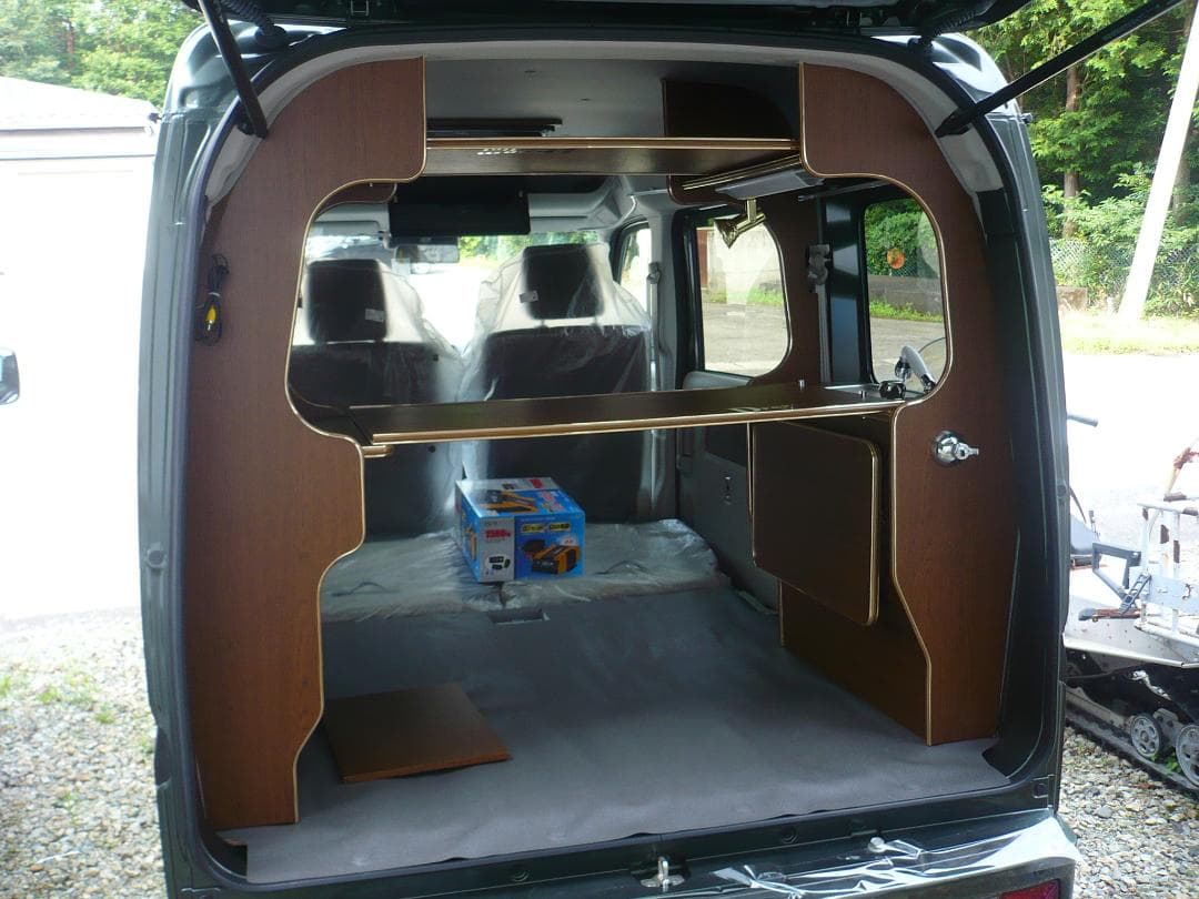 車中泊仕様・キャンピングカー　お好きなデザインで製作しますっ！