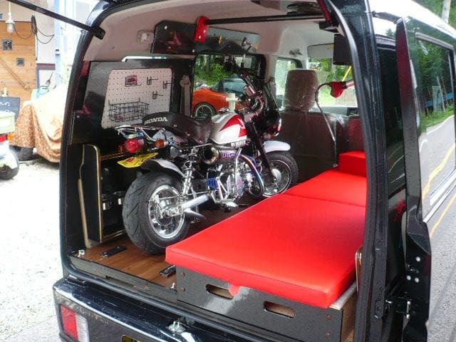 車中泊仕様・キャンピングカー　お好きなデザインで製作しますっ！