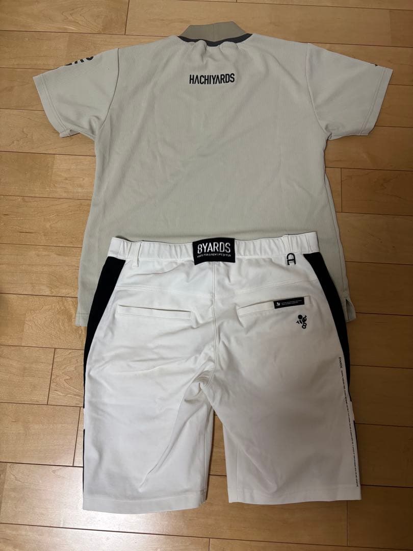 8 YARDS ゴルフウェアセット ホワイト