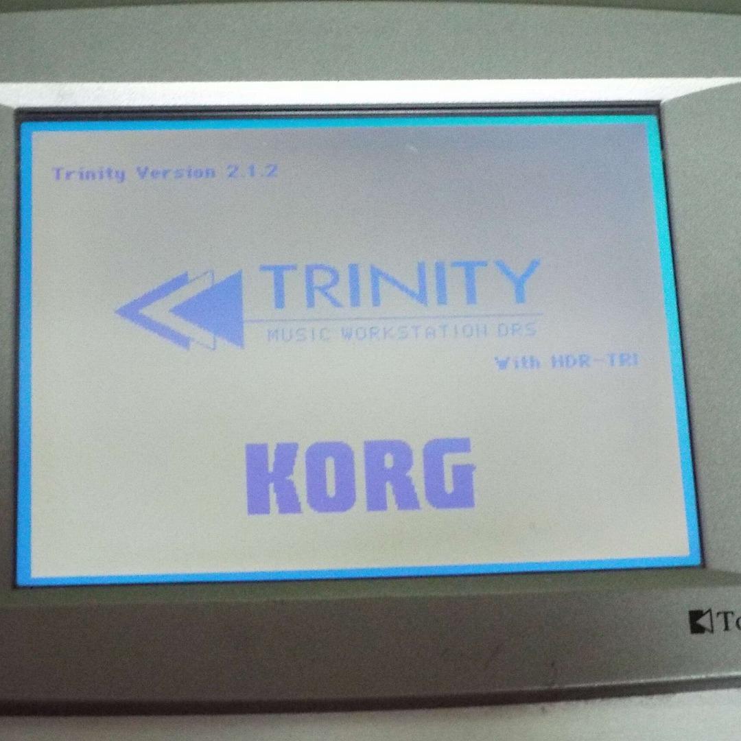 美品_最近液晶難有_KORG TRINITY 61鍵_FDD交換_大量取説新品