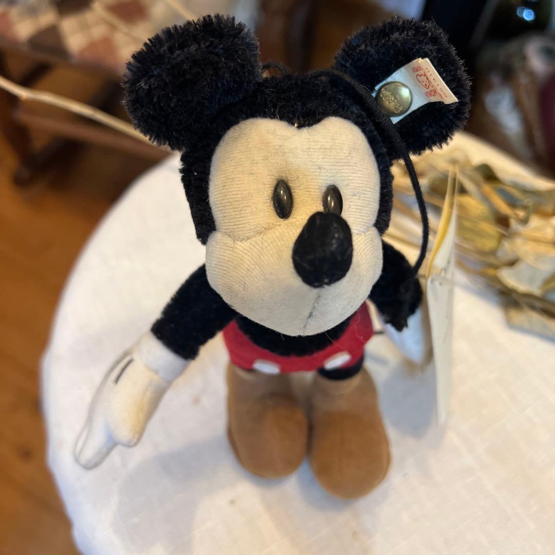 Steiff シュタイフ1998年 ミッキーマウス ぬいぐるみ