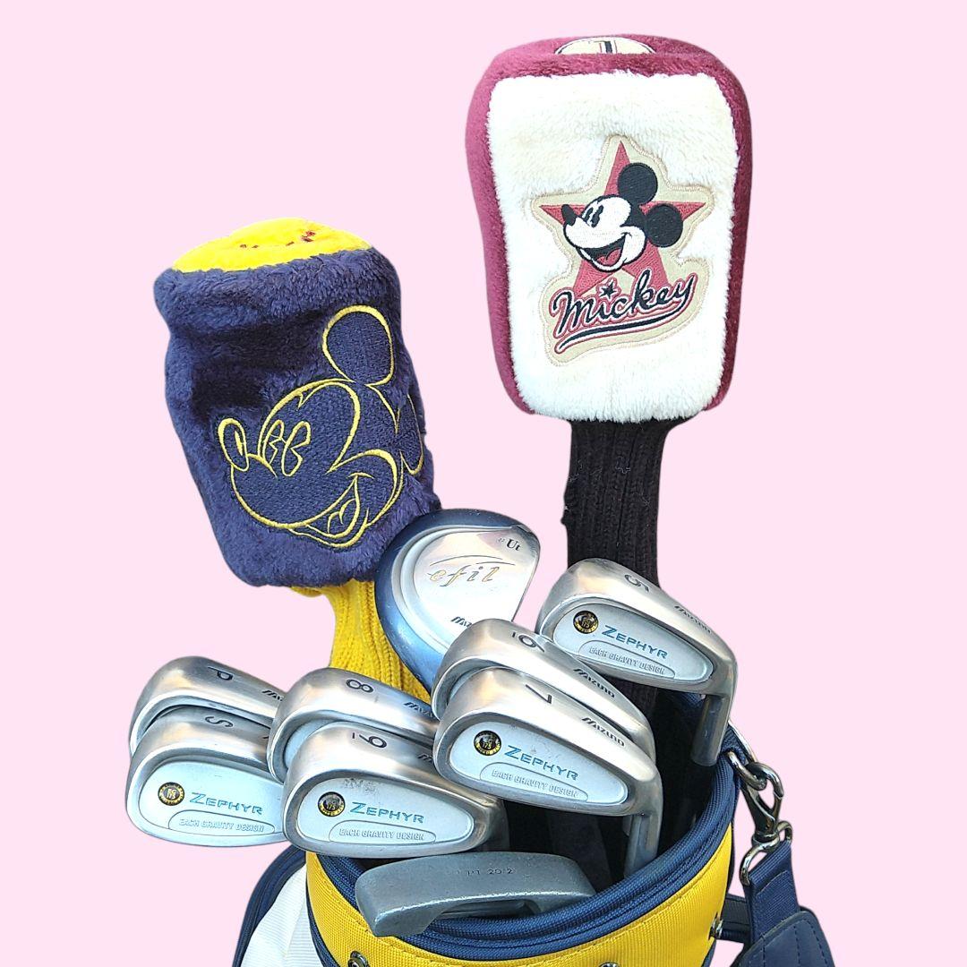 MIZUNOレディースゴルフセット クラブセット バック付き 初心者歓迎