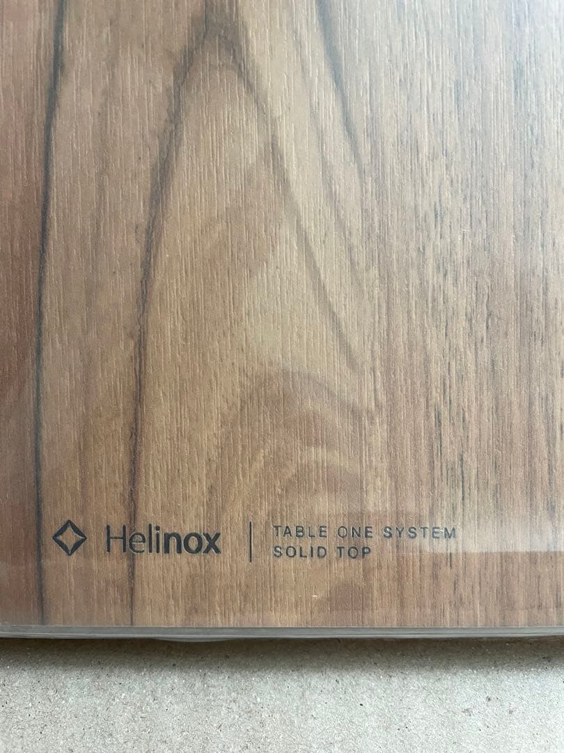 新品未使用品　ヘリノックス (天板、脚フレームセット) クラシックウォールナット