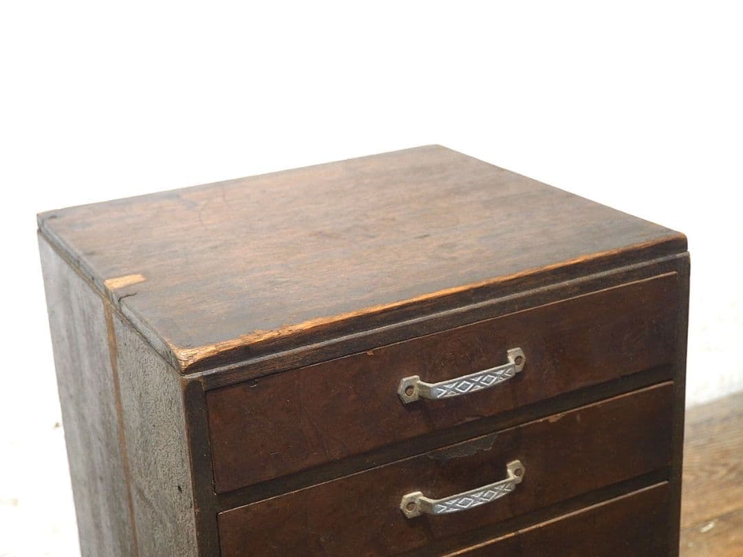 1290 ヴィンテージ　小引き出し　書類ケース　収納棚　古家具　古道具　レトロ