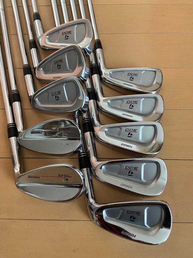 テーラーメイド 300フォージドアイアン10本　三浦技研　300 FORGED