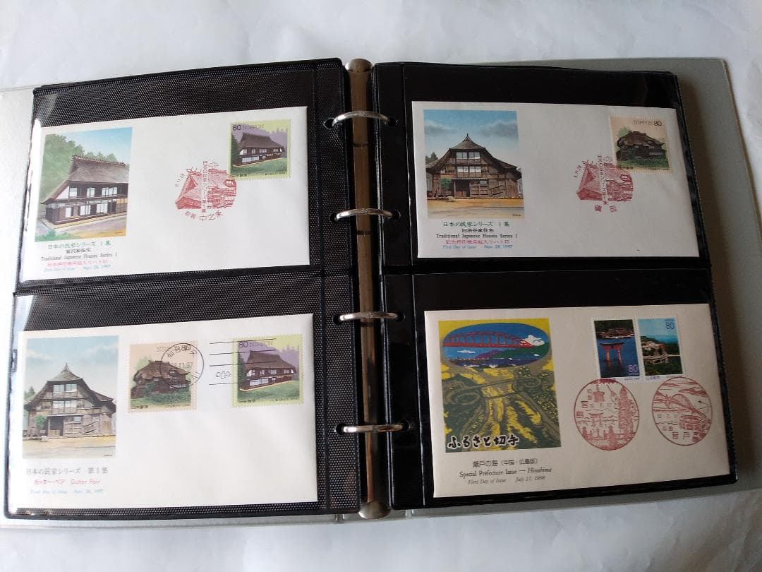 初日カバー 全国切手展 ふみの日シリーズ 他 切手コレクション 55通 新品
