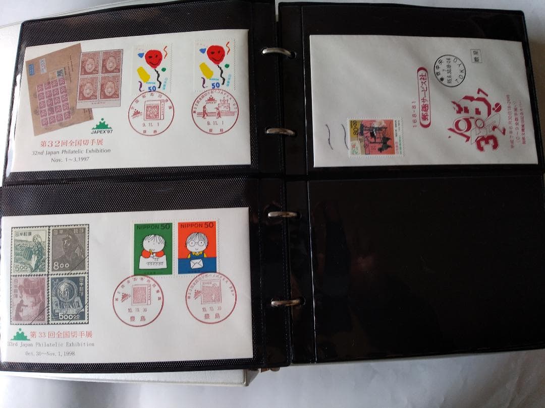 初日カバー 全国切手展 ふみの日シリーズ 他 切手コレクション 55通 新品