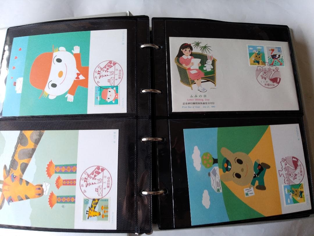 初日カバー 全国切手展 ふみの日シリーズ 他 切手コレクション 55通 新品