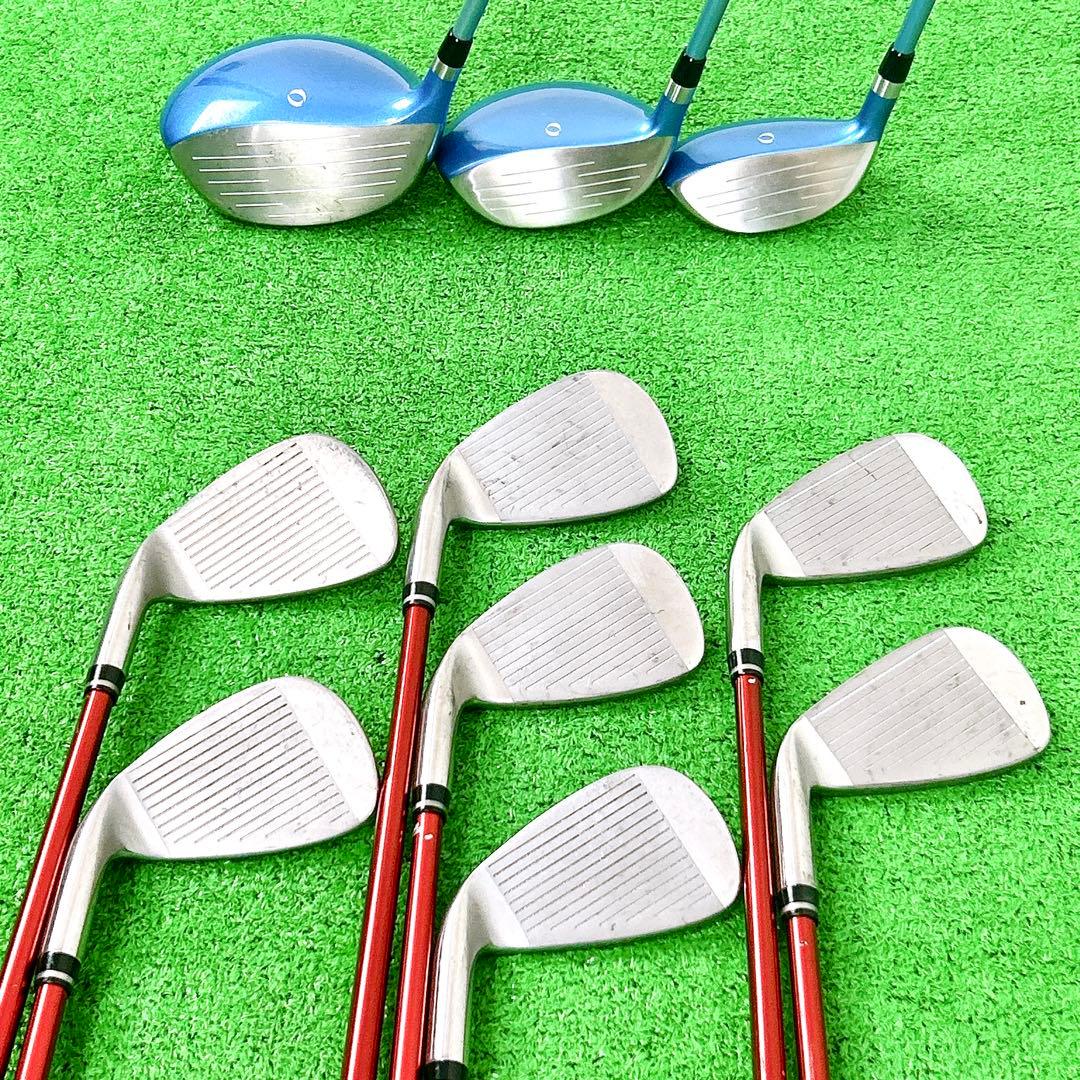 【豪華10本】イグニオ　ワンサイダー　レディースゴルフクラブセット　女性　初心者