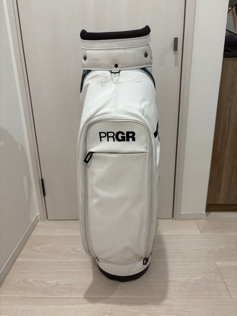 【スポーツモデル】PRGR キャディバッグ ホワイト PRCB-252