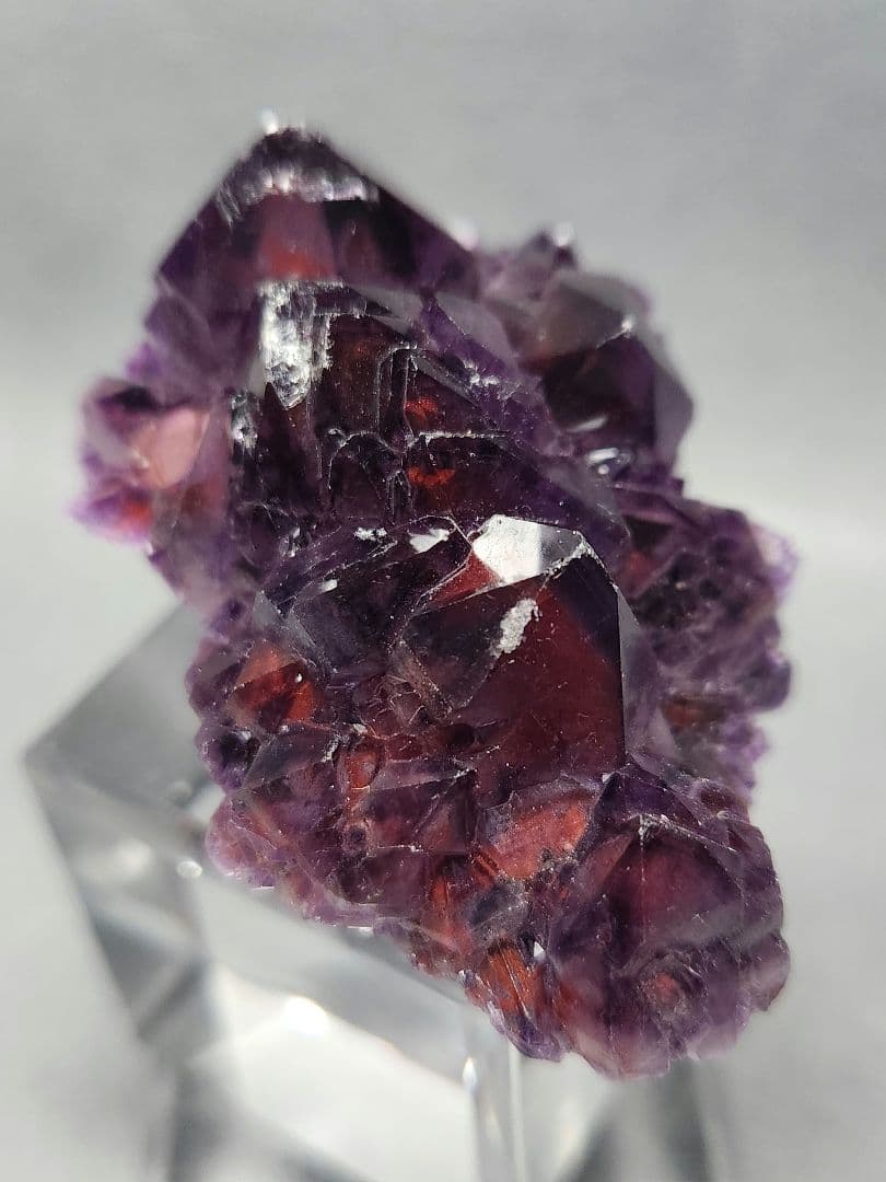 レア✨レッドファントム入り アメシスト クラスター