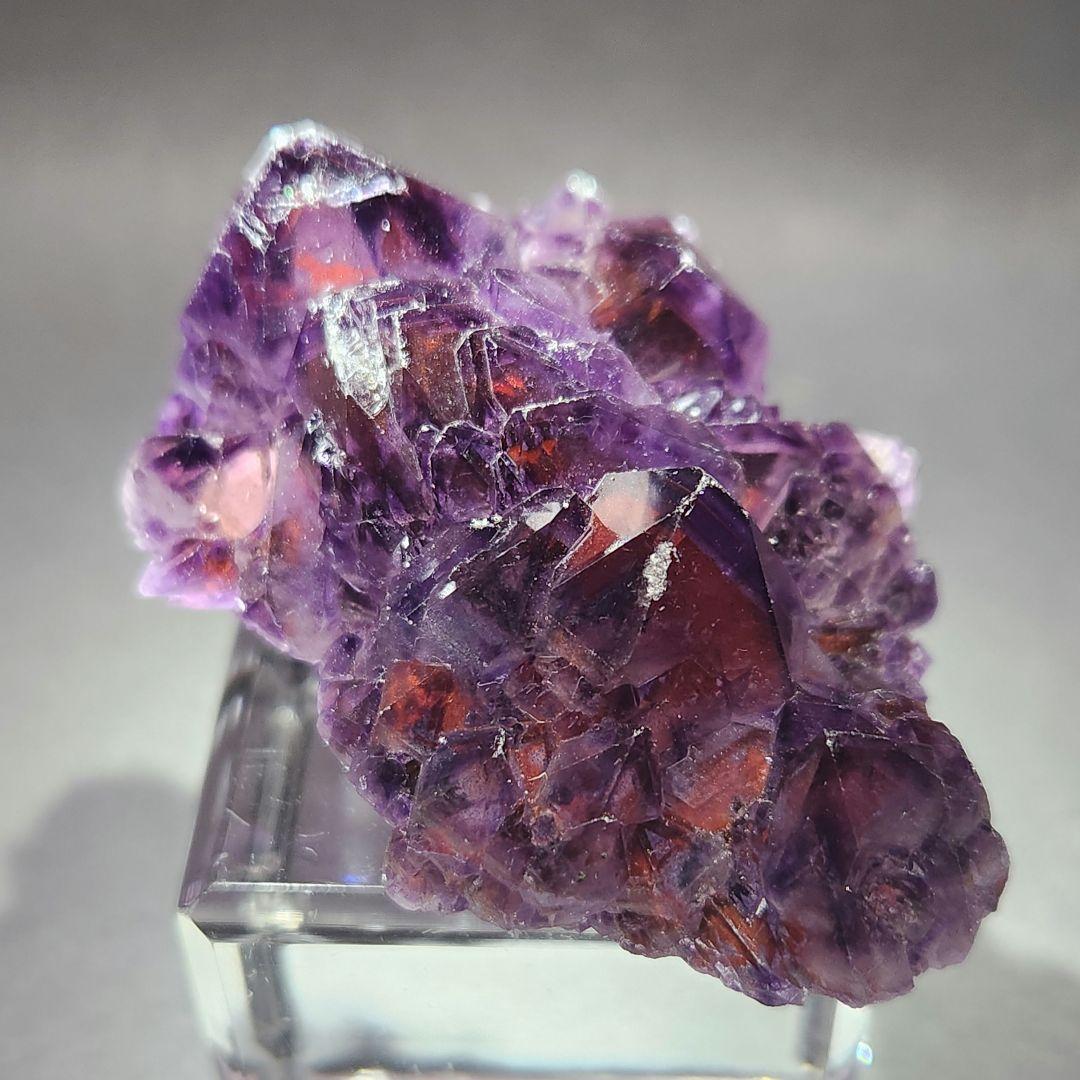レア✨レッドファントム入り アメシスト クラスター