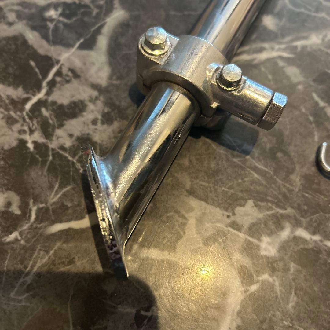 ゼファー４００・Χ ロング ２７ｃｍ メッキ サイドスタンド　ゼファー χ