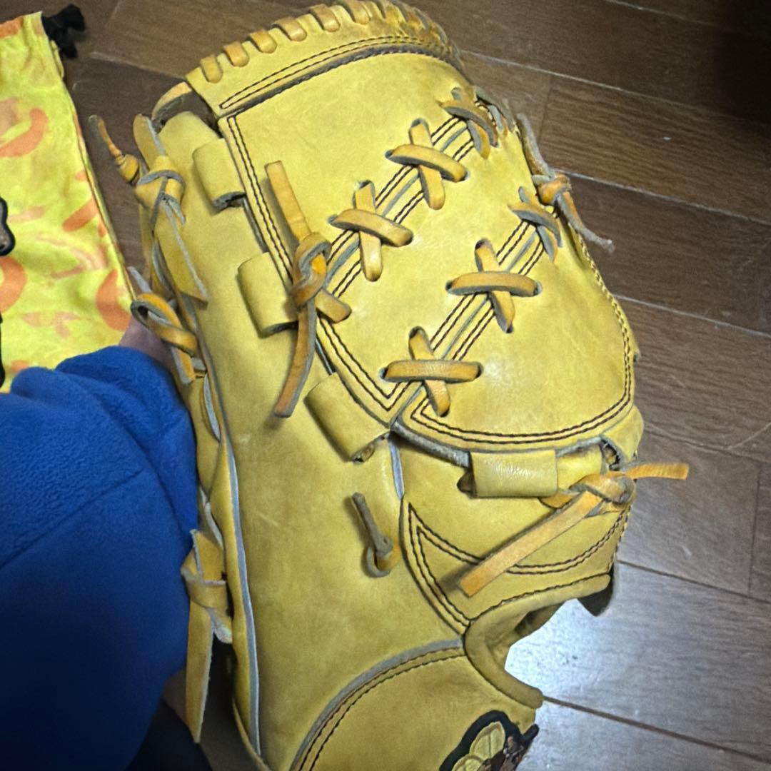 ごりら印の野球道具　硬式用オーダーグローブSKR型
