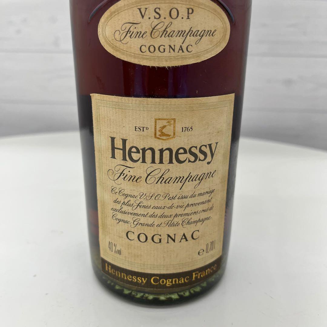 [未開栓] ヘネシー VSOP コニャック フィーネシャンパーニュ 金キャップ